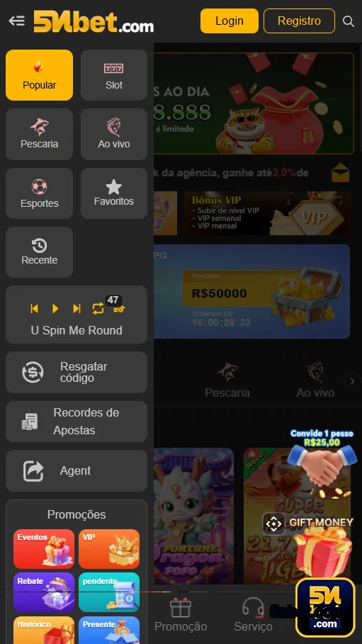 Cliente recebendo atendimento VIP em cassino online